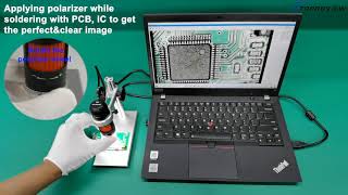 Polarizer USB Microscope from Toproview DM022C