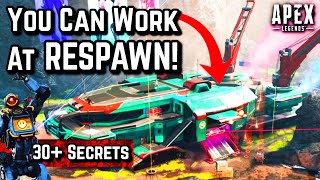 OVER 30+ Secret EASTER EGGS Discovered At BIG MAUDE! Apex Legends Guide