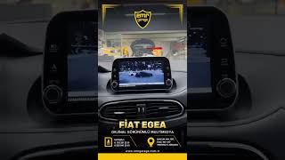 Fiat egea orijinal görünüm teyp carplay sistem