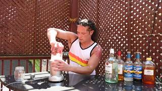 How to make a miami vice frozen cocktail