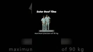 SOLAR Roof Tiles🔥 AMEZING 😎 #shorts #viral #ytshorts #invention