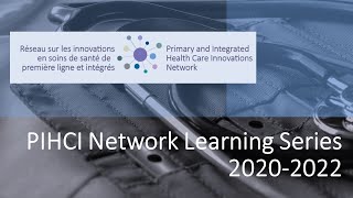 PIHCI Network Learning Series 2020-2022  | Session 5