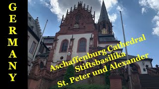 Walking Tour Aschaffenburg Cathedral  #cathedral #germany #walkingtour #tourism #pakistan #travel