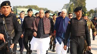 Defence Minister Rajnath Singh reaches Jammu to review security situation in J&K