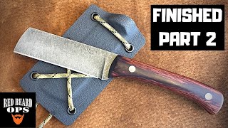 Making a Utility Cleaver Knife - Part 2