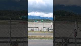 Aer Lingus Rugby Team Livery landing at Geneva Airport