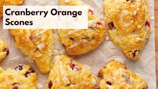 Cranberry Orange Scones