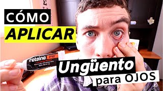 🔴Ungüento para ojos | Cómo aplicar ungüento para ojos sencillo