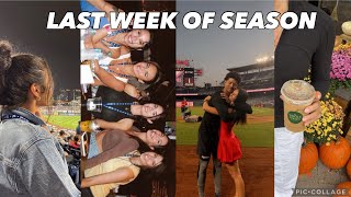 DC VLOG | LAST WEEK OF THE BASEBALL SEASON! fall cooking, whole foods coffee, lady a concert & more