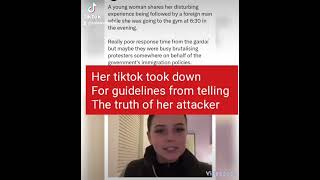 SHE LOST HER TIKTOK CHANNEL FOR TELLING THE TRUTH OF HER ATTACKER, TIKTOK SUPRESS