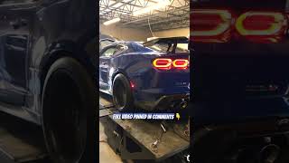 ZL1 1LE Camaro screaming on the dyno!