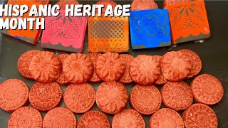 Dyed Chalk & Reforms 🌺 Hispanic Heritage Month| So Satisfying ASMR