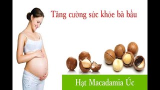 Công dụng hạt mắc ca cho bà bầu