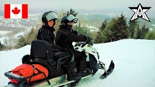 Motoneige, chiens de traineaux et buggy - Un hiver au Canada