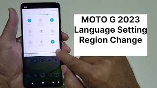 Moto G 2023 Language And Region Forget Setting