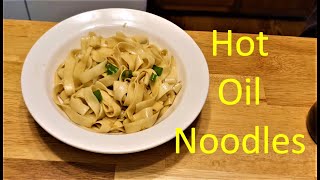 Hot Oil Noodles | Cooking For Noobs #1