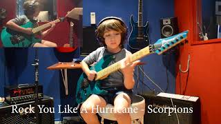 How To Play Rock You Like A Hurricane Scorpions | Guitar Music Lessons