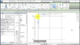 REVIT STRUCTURAL PROJECT 04 LOAD AND MODEL COLUMNS AND BEAMS