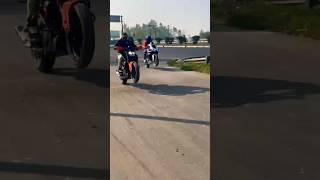 R15 vs Duke 360 wheelie  || bike status 😱🏍|| #shorts  #bike #shortfeed #youtubeshorts #yamaha #like