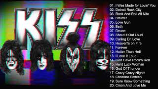 K I S S Greatest Hits Full Album 2022 || K I S S Best Song Playlist