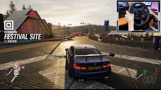 BMW M5 '18 | Logitech g29 game play | FortuneIsland