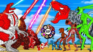 Rescue TEAM GODZILLA From Evolution OF SPACE BLOOP: All King Kong Power Levels | Godzilla vs KONG