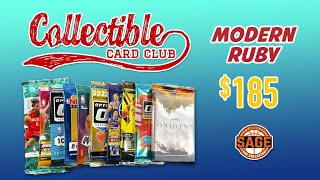 $185 Collectible Card Club Modern Ruby Basketball Subscription Box 🔥