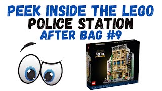 LEGO Creator Expert Police Station Peek Inside After Bag #9! Set 10278