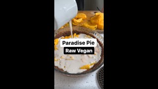 Guilt-Free 🥧 Raw Vegan Paradise Pie