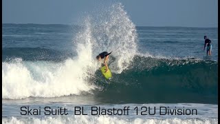 Skai Suitt BL BLAST OFF 2022 VIDEO CHALLENGE Girls 12U Surfing