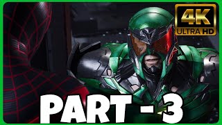 PS5 SPIDERMAN 2 - PART 3 SPIDERMAN meets SCORPION & KRAVEN [ HINDI ] 4K