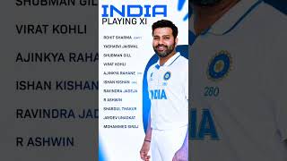 India playing xi again westindies|| #cricket #test #india #viral