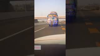 Bus Race Bilal Travell Vs Faisal movers Race On Moterway M4 Karachi TO Sialkot