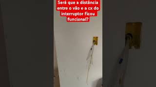 Qual a distância ideal entre o vão/porta e o interruptor?