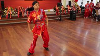 Honor Kung Fu Performance at the New Happy Garden Restaurant