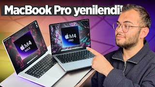 Yeni MacBook Pro modelleri tanıtıldı - M4 Pro ve M4 Max geldi!