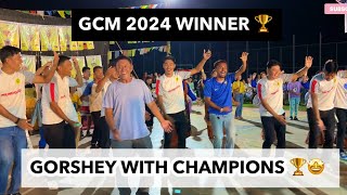 MUNDGOD FULL CROWDED GORSHEY || CELEBRATION TIME 🥳🤩 || GCM 2024 WINNER 🏅