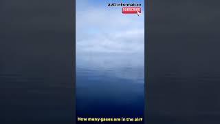 How many gases are in the air? - science education short