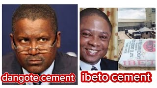 ibeto cement was shut down for dangote to succeed.Today dangote is crying 😢 Nigeria has happened...