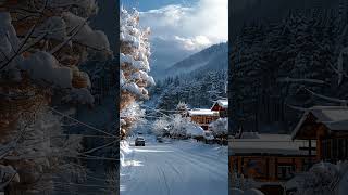 Snowy Landscapes and Winter Jazz Vibes for Peaceful Days ❄️ Relax with Snow and Smooth Jazz Music