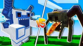 ALPHA YETI VS DREADFUL PEAT MUMMY | Minecraft MOB  BATTLE TEAM | TWILIGHT FOREST VS BETWEENLANDS