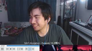 Finally - SAO Alicization WoU Episode 19 - Reaction and Review