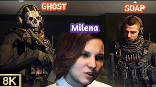 Ghost and Soap Interrogate milena need money ghost need MAKAROV hdr graphics 2024