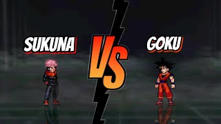 Sukuna Vs Goku jujutsu kaisen x dragon ball fights / mugen