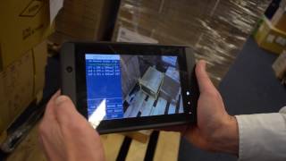 Rugged Tablet (RTC-700B) with RealSense 3D Camera - Box dimension scan demo