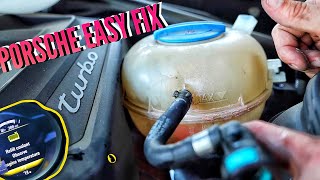 SAVE $$$ Porsche Macan Turbo Expansion Tank Leaking Repair