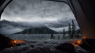 Rain Sounds On Tent  For Sleepy Campers