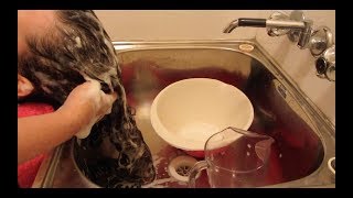 ASMR Hair Wash - Shampoo, Conditioner, Brushing