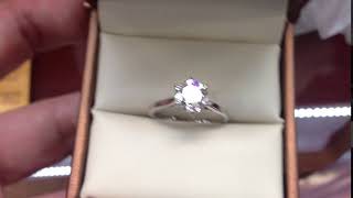 solitaire diamond ring