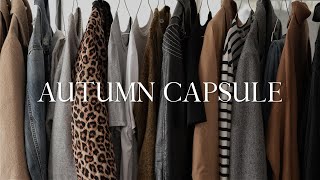 A realistic & minimal autumn capsule | 30 pieces - endless outfits